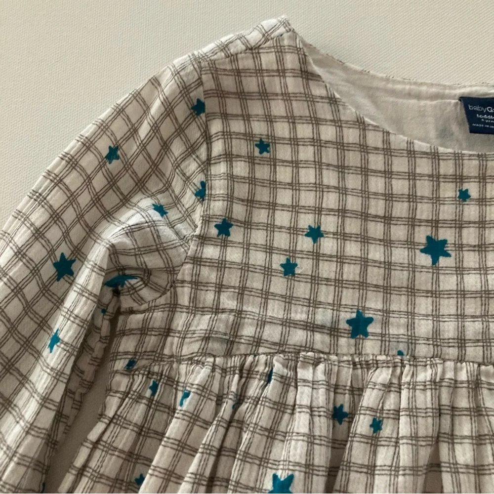 Gap 4T Toddler Girl Dress Long Sleeve
